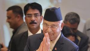 Nepal’s Prime Minister KP Oli had said on Monday that Lord Ram was born in Nepal.(AP File Photo) Nepal’s Prime Minister KP Oli had said on Monday that Lord Ram was born in Nepal.(AP File Photo)