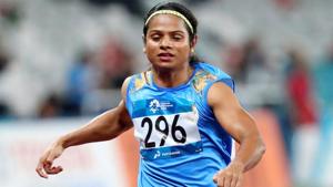 File image of Dutee Chand.(File)