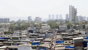 Shivaji Nagar is a patch of slums near the 132-hectare Deonar dumping yard in central Mumbai.(ANI) Shivaji Nagar is a patch of slums near the 132-hectare Deonar dumping yard in central Mumbai.(ANI)