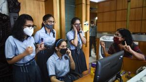 WBCHSE HS result 2020(Sanchit Khanna/HT PHOTO) WBCHSE HS result 2020(Sanchit Khanna/HT PHOTO)