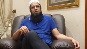 Inzamam-ul-Haq (in photo) heaps praise Sunil Gavaskar(Screen grab)