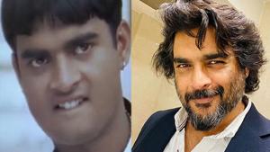 R Madhavan had shared the throwback picture (left) on Wednesday. R Madhavan had shared the throwback picture (left) on Wednesday.