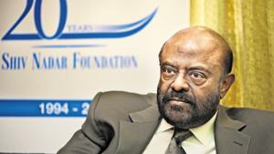 “Shiv Nadar, who expressed his desire to step down from the position of Chairman, will continue to be the Managing Director of the company with designation as the Chief Strategy Officer,” the company said in a statement.(Mint file photo) “Shiv Nadar, who expressed his desire to step down from the position of Chairman, will continue to be the Managing Director of the company with designation as the Chief Strategy Officer,” the company said in a statement.(Mint file photo)