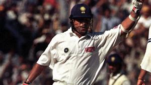 Sachin Tendulkar’s 136 is considered one of his best Test knocks.(Getty Images) Sachin Tendulkar’s 136 is considered one of his best Test knocks.(Getty Images)