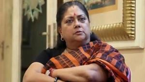 Former CM Vasundhara Raje spotlighted the coronavirus situation in the state, the locusts attack, crime against women that she said are few among many that have been plaguing the state and its people. (HT Photo) Former CM Vasundhara Raje spotlighted the coronavirus situation in the state, the locusts attack, crime against women that she said are few among many that have been plaguing the state and its people. (HT Photo)