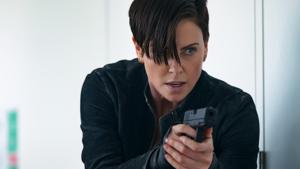 Charlize Theron in a still from The Old Guard.(Aimee Spinks/NETFLIX) Charlize Theron in a still from The Old Guard.(Aimee Spinks/NETFLIX)