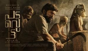 Nivin Pauly’s Padavettu poster. Nivin Pauly’s Padavettu poster.