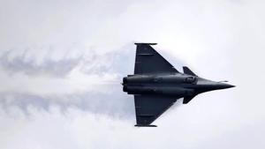 Preparations are currently on to fly the jets to India with a stopover at Al Dhafra air base near Abu Dhabi in the United Arab Emirates(AP File Photo) Preparations are currently on to fly the jets to India with a stopover at Al Dhafra air base near Abu Dhabi in the United Arab Emirates(AP File Photo)