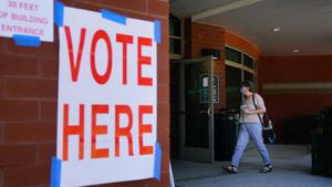 There are 1.3 million Indian-American adult citizens, by definition, who are eligible to vote in these (eight battleground) states, Shekar Narasimhan, chairman of AAPI Victory Fund said.(Bloomberg Photo)