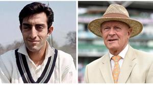 MAK Pataudi and Geoffrey Boycott.(Getty) MAK Pataudi and Geoffrey Boycott.(Getty)