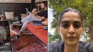Sonam Kapoor is now in London with husband Anand Ahuja. Sonam Kapoor is now in London with husband Anand Ahuja.