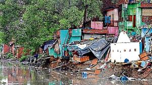 The drain, known as Sen Nursing Home Drain, comes under the jurisdiction of the South Delhi Municipal Corporation.(HT Photo) The drain, known as Sen Nursing Home Drain, comes under the jurisdiction of the South Delhi Municipal Corporation.(HT Photo)