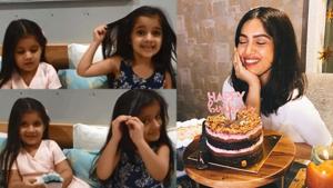 Karanvir Bohra’s daughters wish Bhumi Pednekar on her birthday. Karanvir Bohra’s daughters wish Bhumi Pednekar on her birthday.