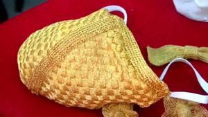 The gold mask has been made using 18-carat gold which costs Rs 2.75 lakh and the silver mask costs Rs 15,000.(ANI) The gold mask has been made using 18-carat gold which costs Rs 2.75 lakh and the silver mask costs Rs 15,000.(ANI)