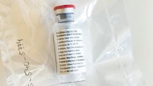 File photo of an ampule of the drug Remdesivir . Pharamaceutical firm Mylan has launched the generic version of Remdesivir in India at a price of Rs 4,800 per 100 mg.(REUTERS File Photo) File photo of an ampule of the drug Remdesivir . Pharamaceutical firm Mylan has launched the generic version of Remdesivir in India at a price of Rs 4,800 per 100 mg.(REUTERS File Photo)