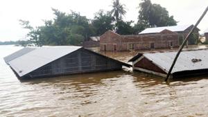 At least 84 people have lost their lives in Assam due to severe flooding, the State Disaster Management Authority (ASDMA) said on Sunday.(ANI Photo) At least 84 people have lost their lives in Assam due to severe flooding, the State Disaster Management Authority (ASDMA) said on Sunday.(ANI Photo)