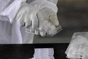 As many as 12 family members of two of the DMER staffers have also been infected.(HT File Photo) As many as 12 family members of two of the DMER staffers have also been infected.(HT File Photo)