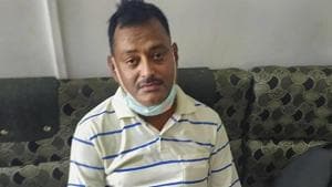 Gangster Vikas Dubey was hit by four bullets in the retaliatory firing by STF members(PTI) Gangster Vikas Dubey was hit by four bullets in the retaliatory firing by STF members(PTI)