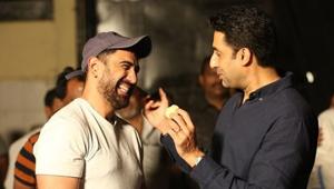 Amit Sadh and Abhishek Bachchan starred in Breathe: Into the Shadows together. Amit Sadh and Abhishek Bachchan starred in Breathe: Into the Shadows together.