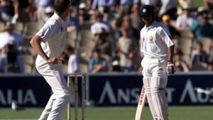 File image of Glenn McGrath celebrating Sachin Tendulkar.(Getty Images) File image of Glenn McGrath celebrating Sachin Tendulkar.(Getty Images)