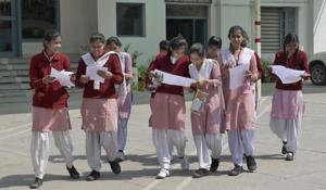A total of 29,142 of the 32,384 Ludhiana students, who took the exams, have passed in the results declared on Tuesday.(HT File Photo) A total of 29,142 of the 32,384 Ludhiana students, who took the exams, have passed in the results declared on Tuesday.(HT File Photo)