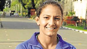 Wrestler Geeta Phogat at NIS Patiala.(Hindustan Times) Wrestler Geeta Phogat at NIS Patiala.(Hindustan Times)