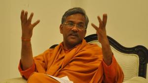 Chief Minister Trivendra Singh Rawat described the formation of the board as the “biggest corrective action in the state’s history since its formation on November 9, 2000”.(HT photo) Chief Minister Trivendra Singh Rawat described the formation of the board as the “biggest corrective action in the state’s history since its formation on November 9, 2000”.(HT photo)