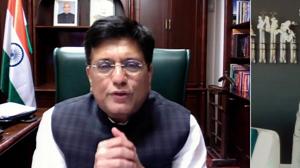 Union Minister Piyush Goyal addressed the 2020 India Ideas Summit by US-India Business Council through video conference, in New Delhi on Tuesday, July 21, 2020.(ANI) Union Minister Piyush Goyal addressed the 2020 India Ideas Summit by US-India Business Council through video conference, in New Delhi on Tuesday, July 21, 2020.(ANI)