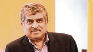 Aadhaar architect Nandan Nilekani says the initiative will help utilise innovative credit products at scale.(HT Photos) Aadhaar architect Nandan Nilekani says the initiative will help utilise innovative credit products at scale.(HT Photos)