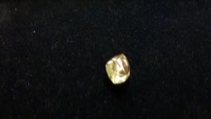 Anandilal Kushwaha, a labourer found a 10.69-carat diamond from a mine.(ANI) Anandilal Kushwaha, a labourer found a 10.69-carat diamond from a mine.(ANI)