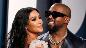 Kim Kardashian and Kanye West attend the Vanity Fair Oscar party in Beverly Hills during the 92nd Academy Awards.(REUTERS) Kim Kardashian and Kanye West attend the Vanity Fair Oscar party in Beverly Hills during the 92nd Academy Awards.(REUTERS)