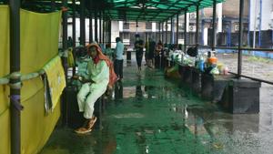 An average hospitalisation case in India cost Rs 16,676 and Rs 26,475 in rural and urban areas, respectively. The average monthly wage of a regular worker — the best employment category in India — was Rs 15,504(Parwaz Khan / Hindustan Times) An average hospitalisation case in India cost Rs 16,676 and Rs 26,475 in rural and urban areas, respectively. The average monthly wage of a regular worker — the best employment category in India — was Rs 15,504(Parwaz Khan / Hindustan Times)