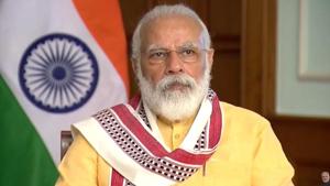 Prime Minister Narendra Modi laid the foundation stone for Manipur Water Supply Project through video conferencing on Thursday.(Pic: YouTube/Narendra Modi) Prime Minister Narendra Modi laid the foundation stone for Manipur Water Supply Project through video conferencing on Thursday.(Pic: YouTube/Narendra Modi)