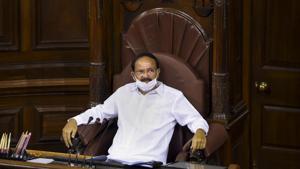 Vice president M Venkaiah Naidu.(PTI) Vice president M Venkaiah Naidu.(PTI)