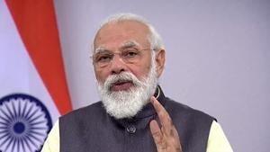 The Prime Minister said modern infrastructure is being built in the Northeast emphasising that connectivity in the region is important, not for only ease of living, but also for achieving the goal for self-reliant India.(PTI) The Prime Minister said modern infrastructure is being built in the Northeast emphasising that connectivity in the region is important, not for only ease of living, but also for achieving the goal for self-reliant India.(PTI)