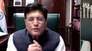 Union Minister Piyush Goyal in New Delhi.(ANI) Union Minister Piyush Goyal in New Delhi.(ANI)