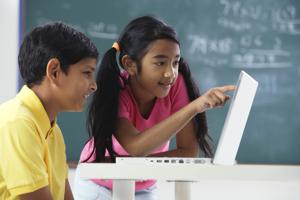 The main component of India’s education policy should be one of blended education, which combines traditional classroom learning with online methods(Shutterstock)