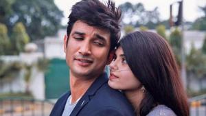 Sushant Singh Rajput and Sanjana Sanghi in a still from Dil Bechara. Sushant Singh Rajput and Sanjana Sanghi in a still from Dil Bechara.