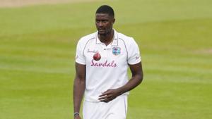 West Indies' Jason Holder.(REUTERS) West Indies' Jason Holder.(REUTERS)