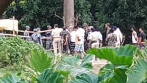 The two sides engaged in talks to calm down the situation after the flare up on Friday evening.(HT Photo/Jai Prakash) The two sides engaged in talks to calm down the situation after the flare up on Friday evening.(HT Photo/Jai Prakash)