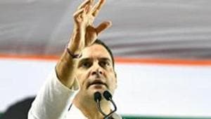 Congress leader Rahul Gandhi.(ANI) Congress leader Rahul Gandhi.(ANI)