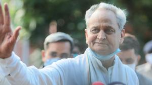 Rajasthan Chief Minister Ashok Gehlot had chaired a meeting of the cabinet on Friday night to discuss the points raised by the governor on its earlier proposal.(Himanshu Vyas/ Hindustan Times) Rajasthan Chief Minister Ashok Gehlot had chaired a meeting of the cabinet on Friday night to discuss the points raised by the governor on its earlier proposal.(Himanshu Vyas/ Hindustan Times)