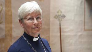 Rev. Cristina Grenholm, head of theology and Secretary of the Church of Sweden poses for a portrait in Uppsala, Sweden, Tuesday, July 21, 2020. For the first time ever, there are more female than male priests inside the Church of Sweden, according to numbers released this month, a sign that gender equality has made huge strides since the first woman was ordained in Sweden in 1960.(AP) Rev. Cristina Grenholm, head of theology and Secretary of the Church of Sweden poses for a portrait in Uppsala, Sweden, Tuesday, July 21, 2020. For the first time ever, there are more female than male priests inside the Church of Sweden, according to numbers released this month, a sign that gender equality has made huge strides since the first woman was ordained in Sweden in 1960.(AP)