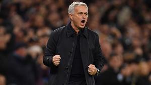 Spurs manager Jose Mourinho.(Getty Images) Spurs manager Jose Mourinho.(Getty Images)