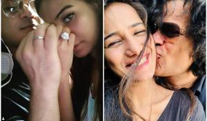 Poonam Pandey got engaged to Sam Bombay. Poonam Pandey got engaged to Sam Bombay.