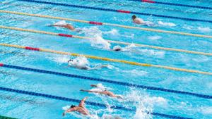 Swimming works out the whole body and cardiovascular system.(Unsplash) Swimming works out the whole body and cardiovascular system.(Unsplash)