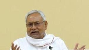 File photo: Bihar Chief Minister Nitish Kumar.(Santosh Kumar/Hindustan Times) File photo: Bihar Chief Minister Nitish Kumar.(Santosh Kumar/Hindustan Times)