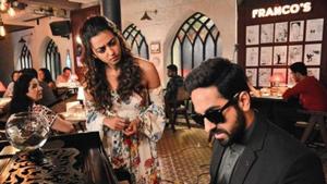 Ayushmann Khurrana in a still from Andhadhun. Ayushmann Khurrana in a still from Andhadhun.