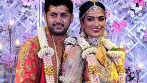 Nithiin and Shalini tied the knot on Sunday. Nithiin and Shalini tied the knot on Sunday.