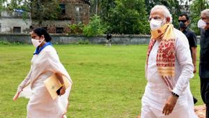 Chief minister Mamata Banerjee has requested the PM that states are allowed to take independent decisions on the issue of holding of final-year university examinations because of the threat posed by the pandemic.(PTI) Chief minister Mamata Banerjee has requested the PM that states are allowed to take independent decisions on the issue of holding of final-year university examinations because of the threat posed by the pandemic.(PTI)